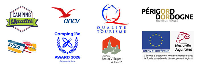 Labels Camping La Butte Dordogne