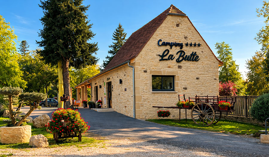 La Butte : Camping 4 étoiles à La Roque Gageac Sarlat Dordogne Périgord